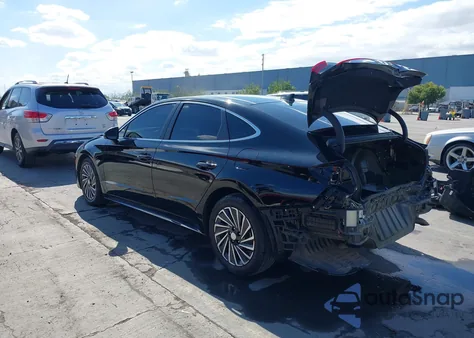 2023 Hyundai Sonata Hybrid Limited из США, поврежденный, VIN KMHL54JJ2PA081970